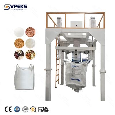 China Food 1 Ton Bulk Bag Filling Machine Filling Machinery 1000Kg Ton Bag Granular Packing Machine Jumbo Bag Filler for sale