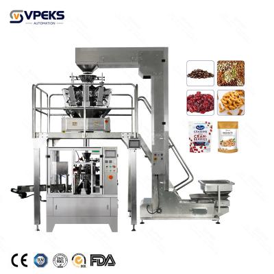 China Food Hot Selling Combination Scale Doybag Prefabricated Bags and Single-layer PE Bag Packing Machine of VPEKS Automation for sale