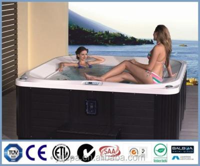 China Commercial using overflow spa, Chinese manufacturer direct place JNJ Spa-307 overflow hot tub for sale