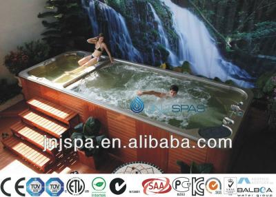 China Endless exercise hot tub spa 5.6m 4 seaters swim spa, spa pool JNJ Spa-8068 for sale