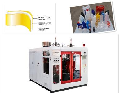 China flaschen-Blasformen-Maschine 3layer kosmetische MP70D Plastikautomatisch für EVOH zu verkaufen