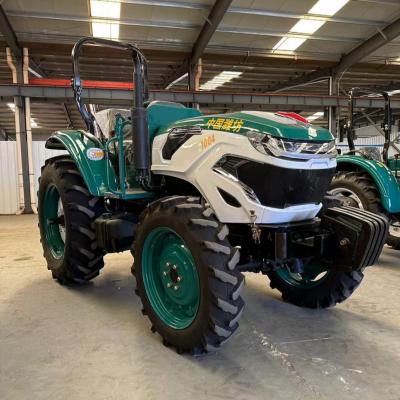 China Farms LTMG 4X4 wheel 4WD 40hp 50hp 60hp 70hp 90hp 100hp tractor front loading agricultural garden tractor with optional parts for sale