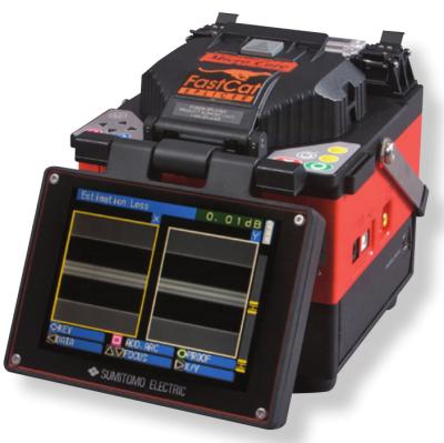 China Original FTTH Japan Type-39 Optical Fusion Clamp Core Alignment Fiber Optic Splicing Machine for sale