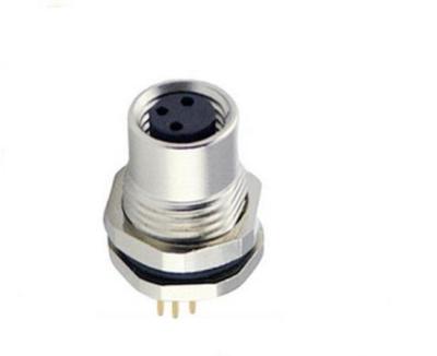 China audio & M5 3 Pin Video Straight Socket Cast Cable Connector Manufacturers M12 Connector for sale