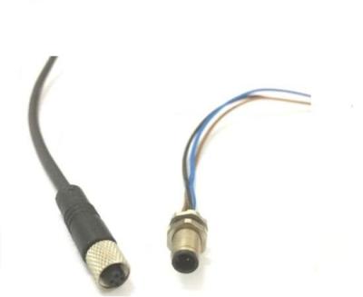 China audio & M5 mini video connector, m6 4pin right angle connector for sale