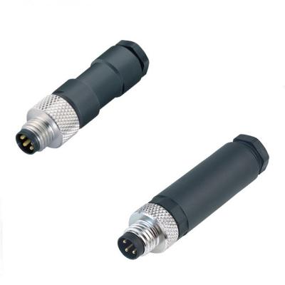 China 4pin 6pin 8pin M5 M8 M12 M16 Female Weatherproof Connector Assembly Cable Connector for sale