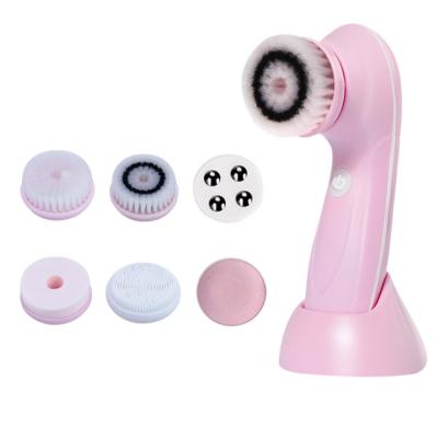 China Hot Selling Mini Electric Facial Cleansing Brush Moisturizer Face Cleanser Deep Clean Brush Facial Cleanser for sale