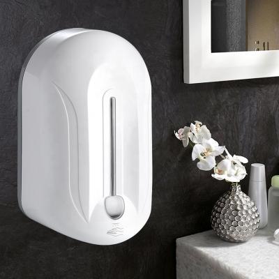 China White Automatic Liquid Soap Dispenser 1300ml Wall Mounted Soap Dispenser Touchless Infrared Infrared Soap Dispenser Foam Soap Dispenser for sale