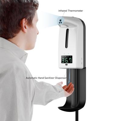 China Foam Soap Dispenser Automatic Soap Liquid Hand Sanitizer Dispenser with Digital Thermometer for Use in Offices Home Schools and Outdoor Communities for sale