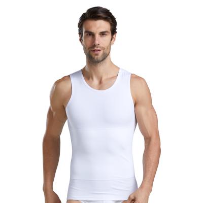 China Anti-wrinkle Show Your Body Sweater High Quality Vest 260g Free Cut Compression High Visibility Mens Vests for sale