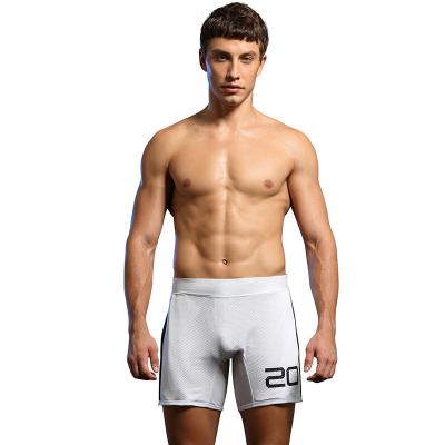 China High Quality Anti-Wrinkle Mesh Men's Breathable Mesh Underwear Stretch Workout Jogger Sports Underwear For Men for sale