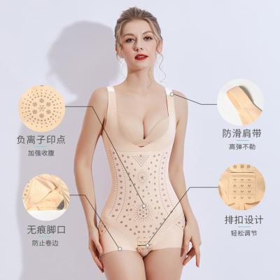 China Antibacterial Wholesale Seamless Slimming Bodysuit Shapewear Underwear Full Body Shaper Compression Shaper For Women for sale