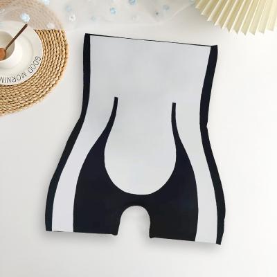 China High Waist Antibacterial Shapewear Angle Tummy Control Hip Lift Safety Pants Flat Shapewear Pants for sale