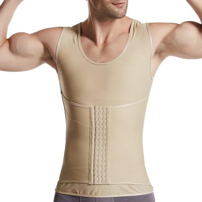 China QUICK DRY Tummy Control Waist Shapers Soft Elastic Breathable Plus Size Vest Shapewear Shapers for sale