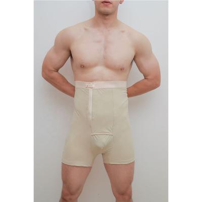 China QUICK DRY Men's Tummy Shaper Waist Trainer Leg Control Shapewear Slimming Top Brief Underwear Waist Shaper Panties Corsets Shorts for sale