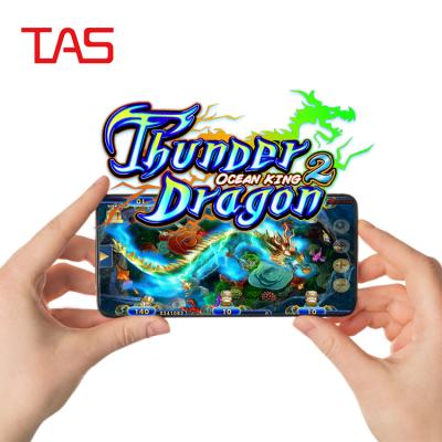 China Metal + Acrylic / Customize X-game Fish Game Phone App Ocean King 2 Dragon Dragon Arcade Games for sale