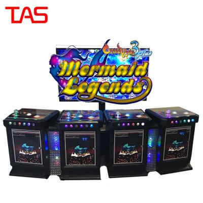 China Metal + Acrylic / Customize 2021 High Profit Mermaid Fish Game Fish Game Machine For Sale Poseidon Fish Table Game for sale