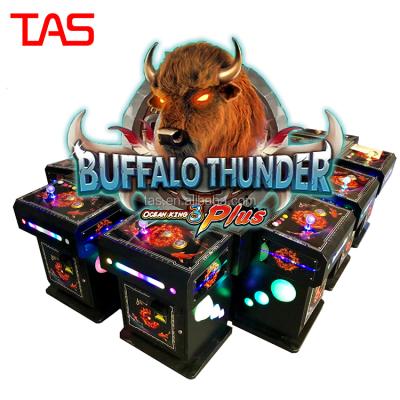 China Metal + Acrylic / Customize 2021 Newest Game Table Machine Ocean Game King 3 10 Player USA Fish Plus Buffalo Thunder for sale