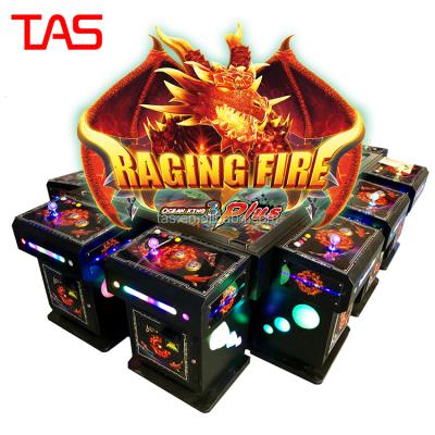 China Metal + Acrylic / Customize 2021 USA Customize 10 Player Fish Game Table Machine Ocean Game King 3 Plus Raging Fire for sale