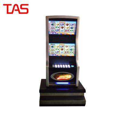 China Metal+Acrylic / Customize 2021 High Quality Popular Double Screen Decoder Slot Game Machine for sale