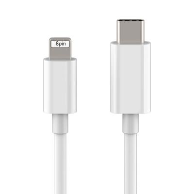 China High Quality Competitive Price 20W High Quality Mobile Phone Fast Charging Palladium Usb-C-8pin Type C Cable 5a3a Data Cable For Iphone 12/13 for sale