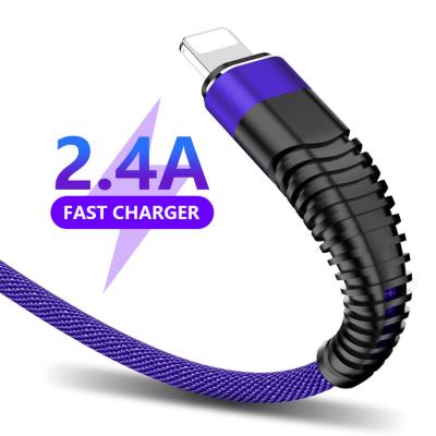 China MP3/MP4 Player Travel Usb Cable 2.4a Fast Fast Charging Cables For Mobile Phones Data Transfer Cable Charger Data for sale