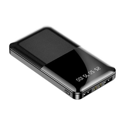 China High Capacity Portable Power Bank Ultrathin High Capacity With Digital Display 10000mah Small Size Portable Charger Power Bank for sale