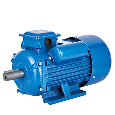 China IP44 YC90L-4 1Phase Copper Wire Electric Motor Induction Motor Single Phase AC Motor AC 220V Blue Color for sale