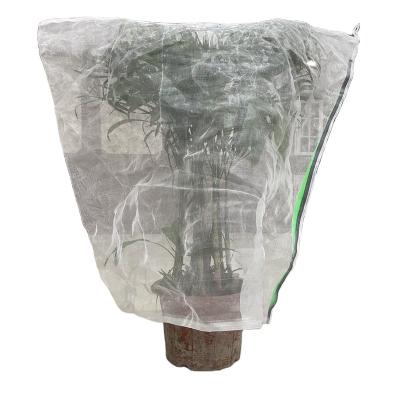 China Agricultural 100% Virgin HDPE+UV Green Fruit Protection Insect Mesh Bags (L) for sale