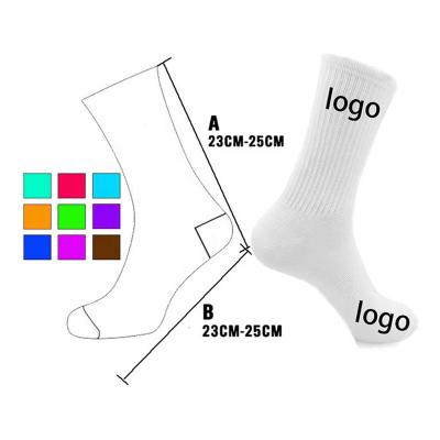 China Viable Zhuoke Customized Kids DIY Logo Mockup Design Sport Athletic Socks Men Women Cotton Socks Knitted High Quality Fast Shipping OEM for sale