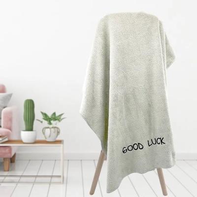 China 2022 Popular color solid QUICK DRY hotel and home bath towels good quality microfiber bath towel for sale