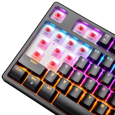 China 104 Key Anti-ghosting Classic Style Keypad Mechanical Gaming Keyboard For PC Gamer With RGB Led Backlit for sale