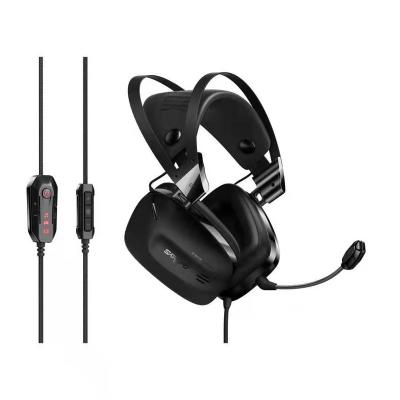 China Bass Professional Wired 7.1 Powerful Stereo Gaming Headset Gamer On-Ear High Fidelity Earphone For Laptop and Desktop for sale