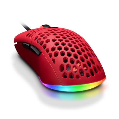 China Lightweight Human Ergonomic Gaming Mouse Wired Mouse For Computer Gamer With Nice RGB Backlit for sale