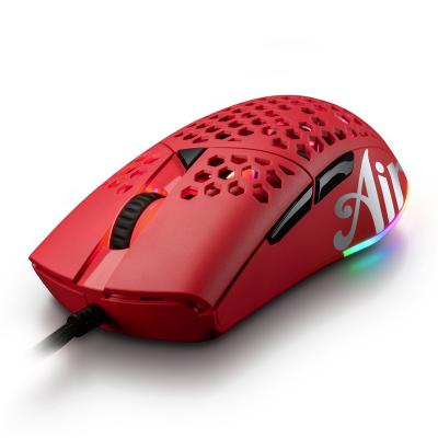 China 7D Mini Gaming Mouse Waterproof Light Human Ergonomic Weight Mouse Honeycomb Human Ergonomic Mouse For Computer Games for sale