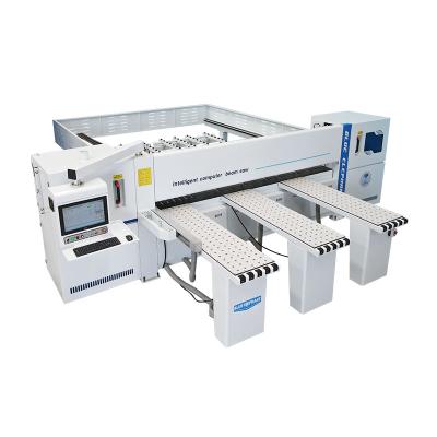 中国 Hot Selling Sideboard Wood Cutting Horizontal Computer Sliding Tablre Panel Saw Beam Saw With Auto Feed 販売のため