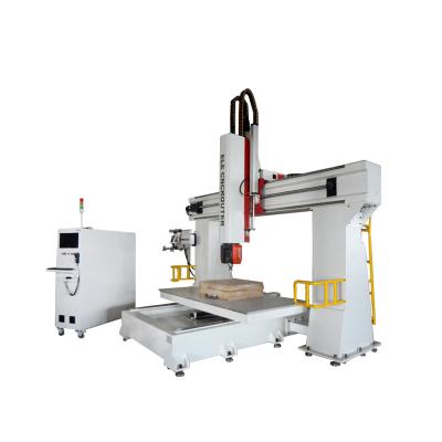 Китай Acrylic PVC Wood Engraving Cutting Hot Sale ELE 1224 3D CNC 5 Axis CNC Wood Carving Machine For Sale продается