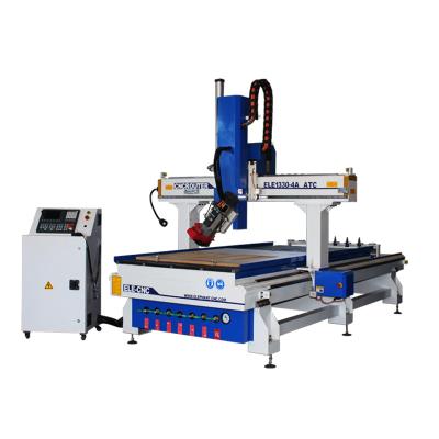 China Best Selling Hotels 3d cnc wood carving machine 4 axis ATC cnc router for promotion for sale