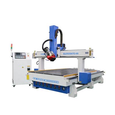 中国 Blue 1530 Hotels Elephant ATC CNC Router Guitar 3d CNC Router Machine with Auto Tool 販売のため