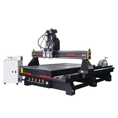 中国 Wood Engraving Good Performance 4 Axis CNC , Rotary Wood Engraving CNC Router Machine With 2 Heads 販売のため