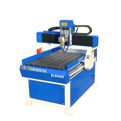 China Small Business CNC Router Engraver 6090 Woodworking CNC Router Machine For Sign Making for sale