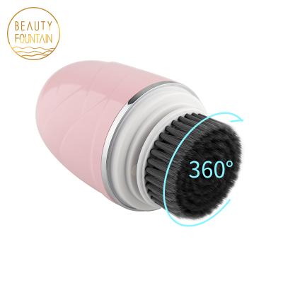 China Acne Treatment Private Label Waterproof Facial Exfoliator Cleansing Brushes Face Cleansing Machine for sale