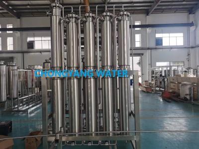 China ISO GMP Multi Column Distillation Stills Waterdestillatie-eenheid voor waterinjectie Te koop