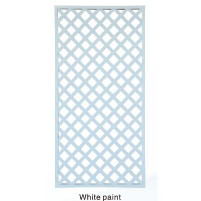 China Easily Assembled Wooden Fence Wooden Lattice Garden Fence Wooden Trellis for sale