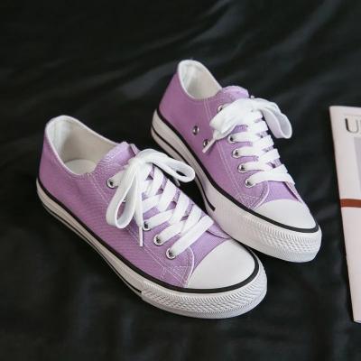 China Fashion trend more colors custom made canvas shoes good prices women sneakers canvas shoes canvas sneakers shoes for sale