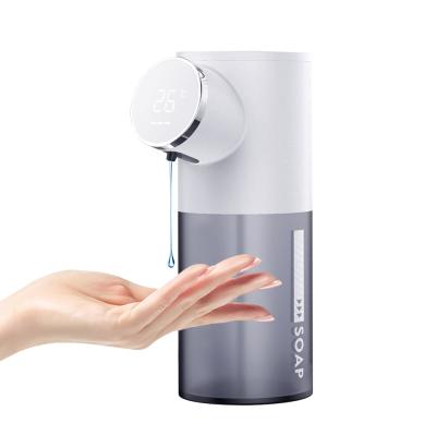 China Infrared Automatic Foam Soap Dispenser Hand Sanitizer Dispenser Infrared Auto Induction Gel Hands Sensor Free Electric Alcohol Dispenser for sale