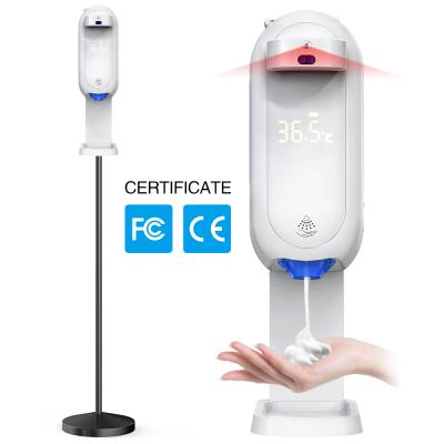 China Foam Soap Dispenser L5 Plus Auto Soap Dispenser Disinfection Alcohol Sanitizer Thermometer Sensor Temperature Hand Thermal Scanner L5Plus for sale