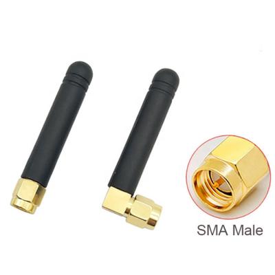 China Mini Mode New High Gain Rubber Shape WiFi Wireless Antenna LA-09 for sale