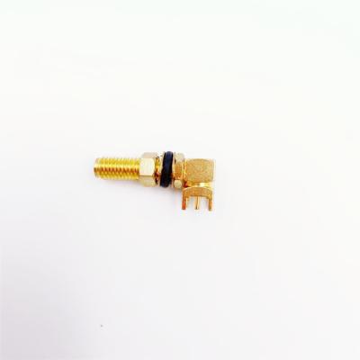 China High Quality Brass Customized Long Wire Jack Female Vertical Thru Hole PCB Mount Connector for sale