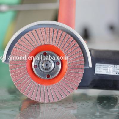 China Diamond Flap Disc Grinding Wheel Fin Wheel Angle Grinder Stone Plated Abrasive Polishing Pad for Glass Ceramic Stone Polishing for sale